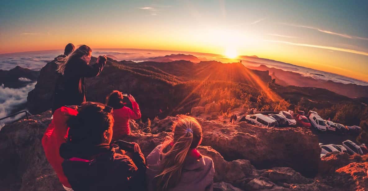 Gran Canaria: Excursión al Atardecer en el Volcán y Degustación de Comida Local