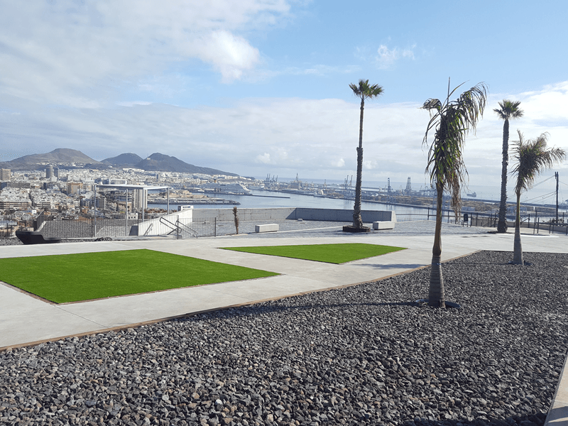 Vista desde el mirador de Altavista, uno de los miradores de Gran Canaria
