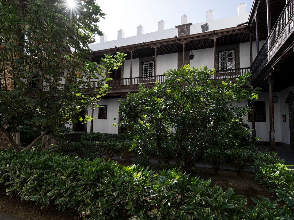 Vista del Museo Diocesano de Arte Sacro en la isla de gran Canaria