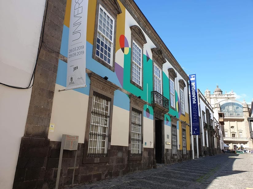 Vista del exterior del Centro Atlántico de Arte Moderno CAAM en Gran Canaria