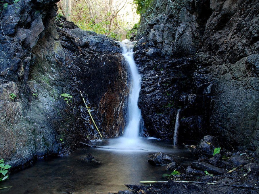 Vista del barranco de los Cernícalos, una de las mejores rutas en Gran Canaria