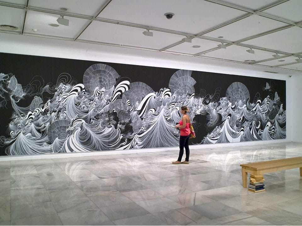 Vista del Centro Atlántico de Arte Moderno CAAM en la isla de Gran Canaria