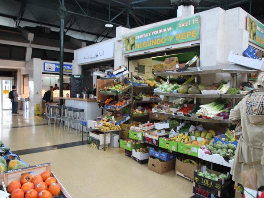 Productos del mercado del Puerto en la isla de Gran Canaria