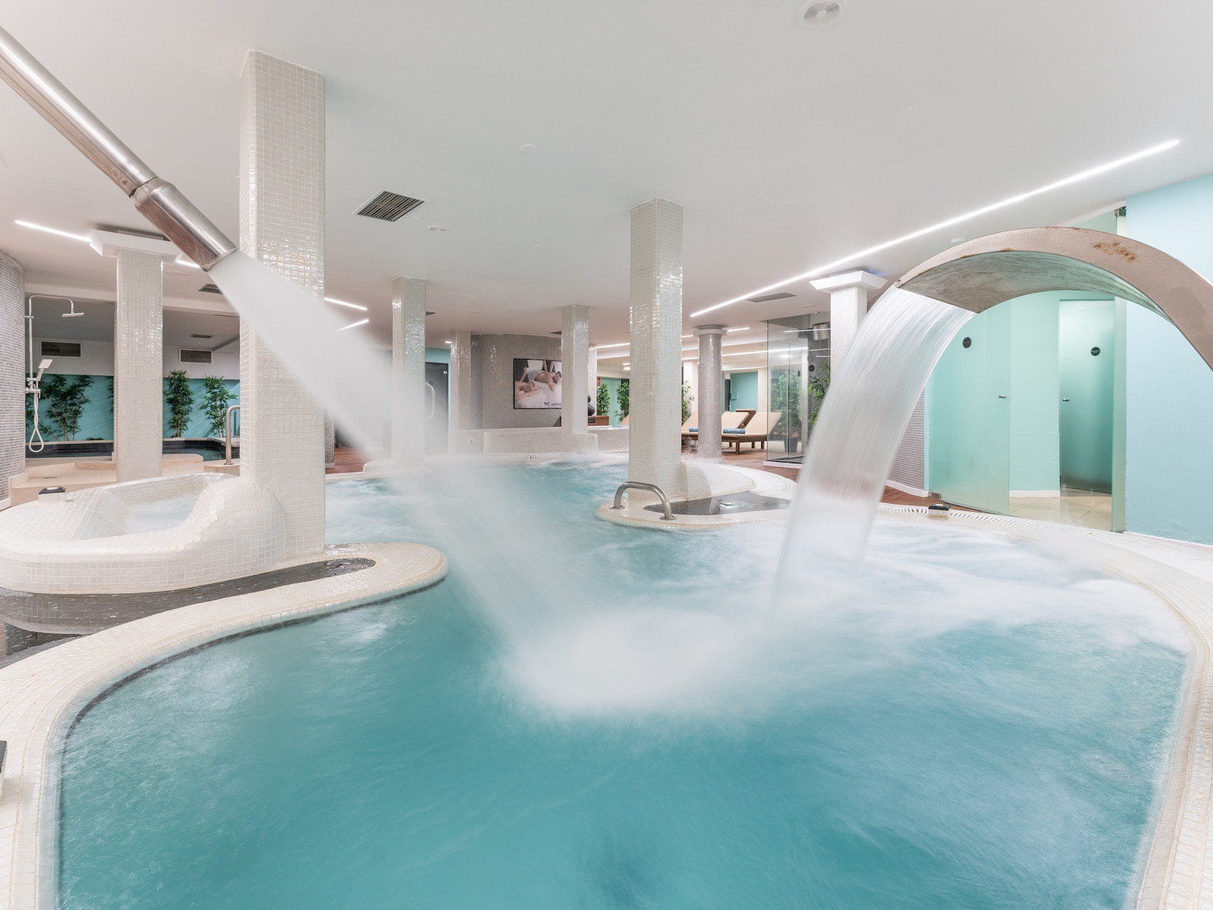 Vista de un spa en Gran Canaria