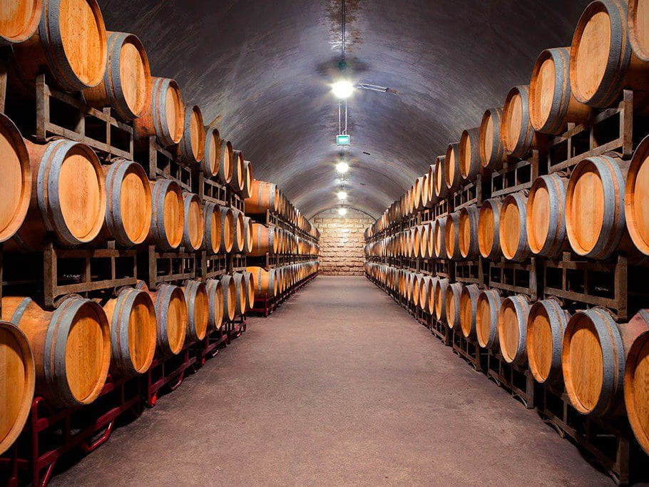 Vista de la Bodega Hoyos de Bandama en la isla de Gran Canaria