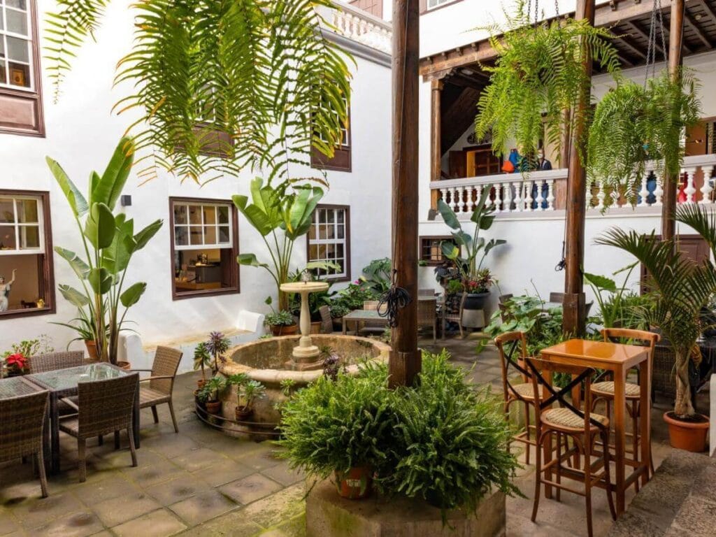Vista de la Casa Museo Cayetano Gomez Felipe en el pueblo de San Cristobal de La Laguna