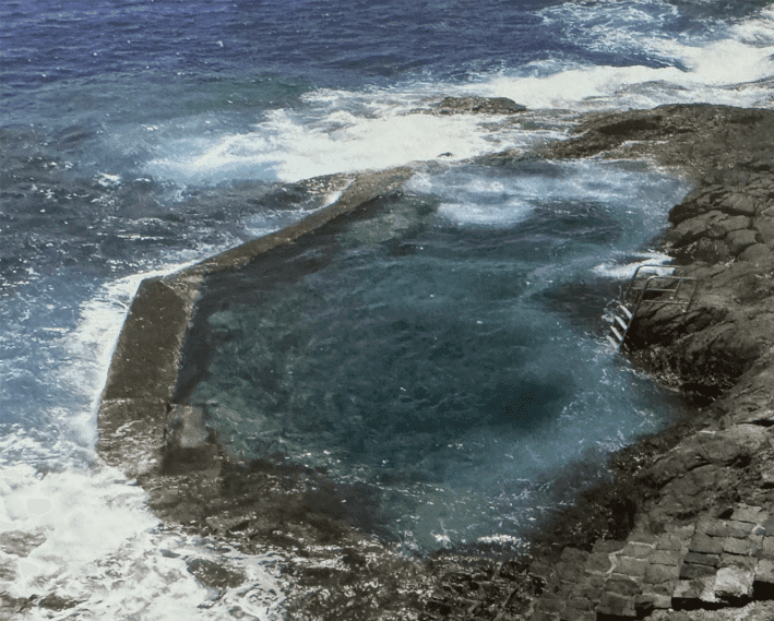 Vista de el Charco de Golete en Güimar