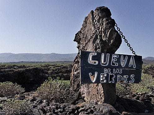 Vista de la Cueva de los Verdes, uno de los sitios que ver en Lanzarote