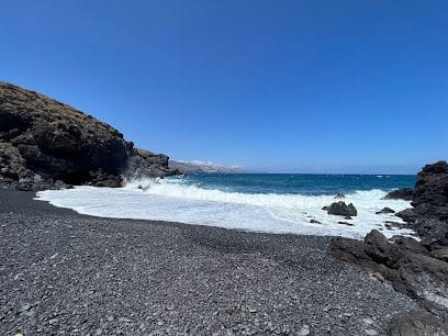 Vistas de la Playa de Samarines, una de las playas escondidas en Tenerife