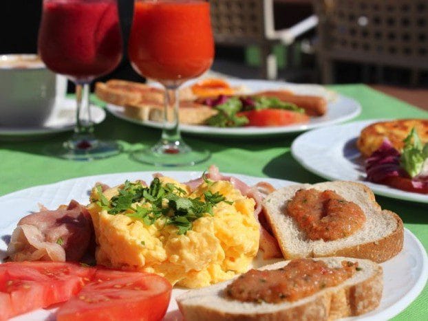 Vista de Tasca Sansofé, uno de los desayunos de Tenerife