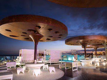Vistas del Zambra Sky Bar, uno de los mejores rooftop bar en Tenerife