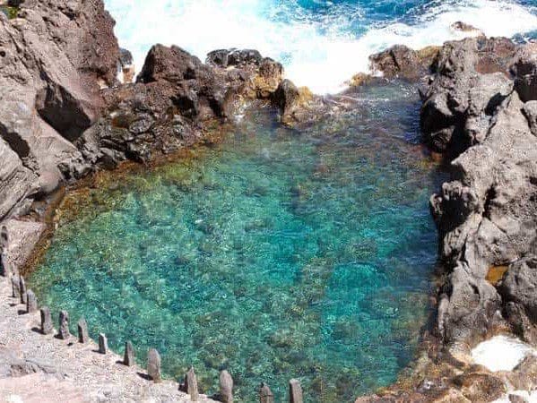 Vista del Charco de La Laja, una de las cosas que hacer y ver en Tenerife