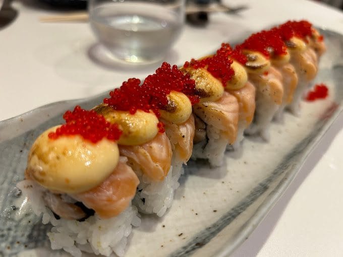 Vista de plato de Jaxana en la guía Michelín de Tenerife