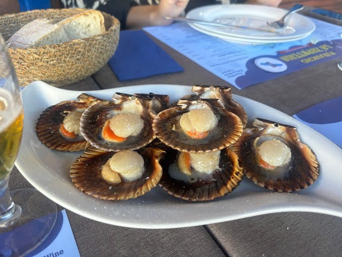 Vista de plato de Furancho la Zapatería en la guía Michelín de Tenerife