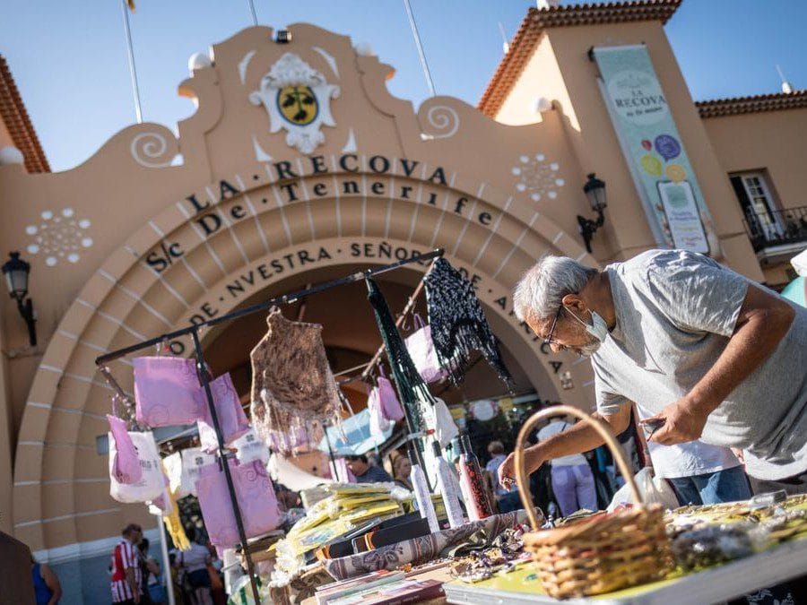 Vista del mercado de la Recova en tenerife