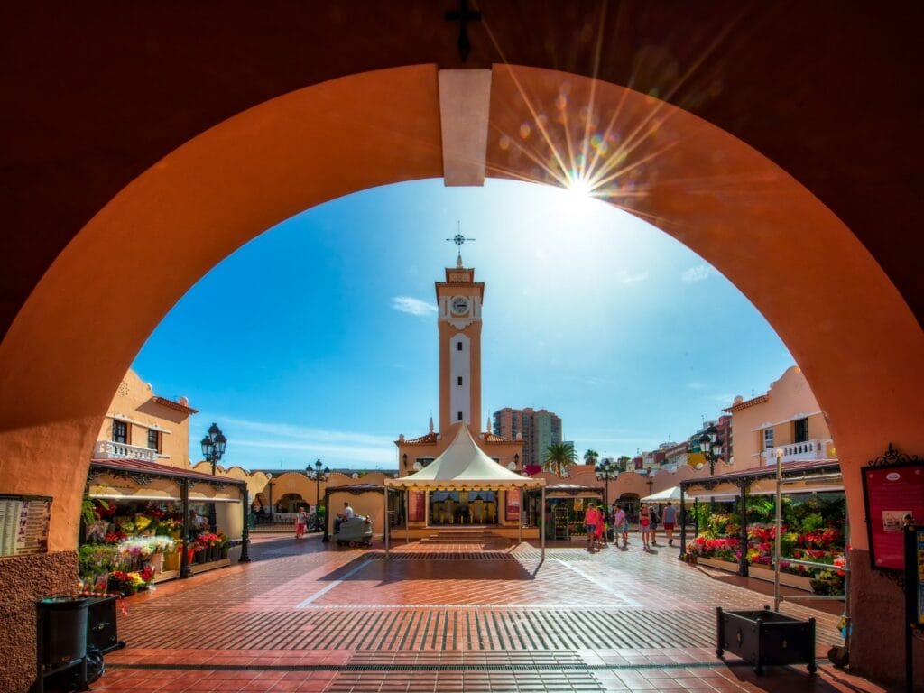 Vista de Mercado de Nuestra Señora de África en Santa Cruz de Tenerife