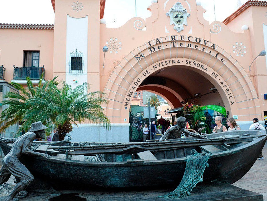 Vista de Mercado de Nuestra Señora de África, uno de los lugares que ver en Santa Cruz de Tenerife