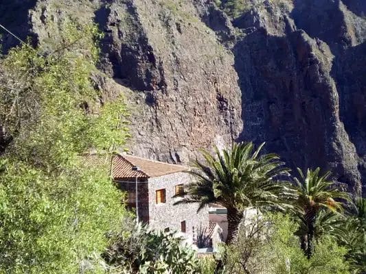 Vista del museo etnográfico de Masca, uno de los pueblos de Tenerife