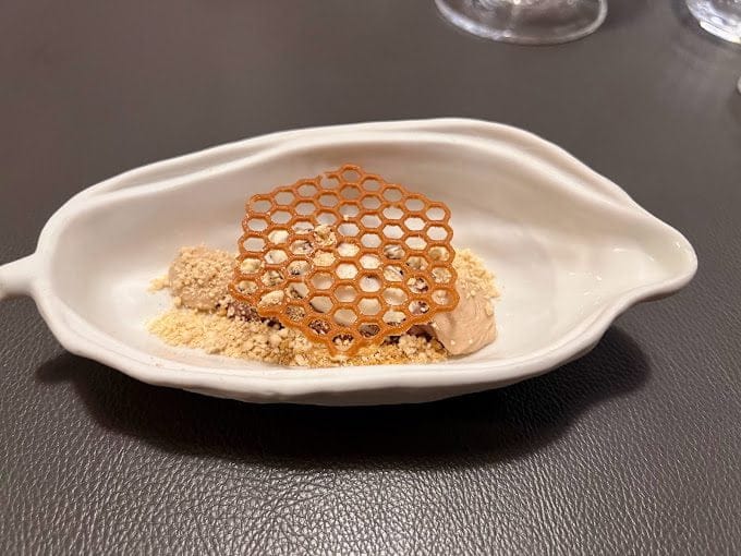 Vista de plato del Taller de Seve Diaz en la guía Michelín de Tenerife