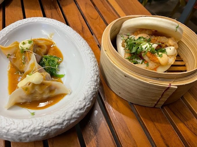 Vista de plato del restaurante Zumaque en la guía Michelín de Tenerife