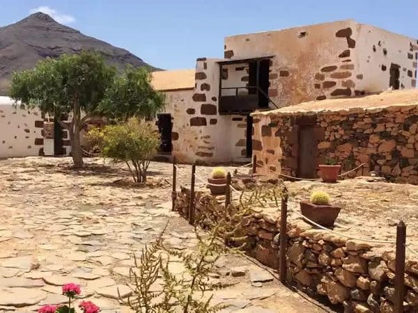 Vista del Ecomuseo La Alcogida en Fuerteventura