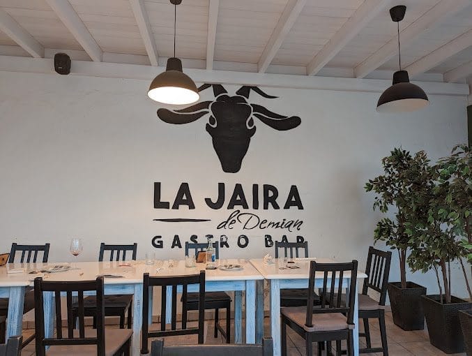 Vista del restaurante La Jaira de Demian, uno de los mejores en Fuerteventura