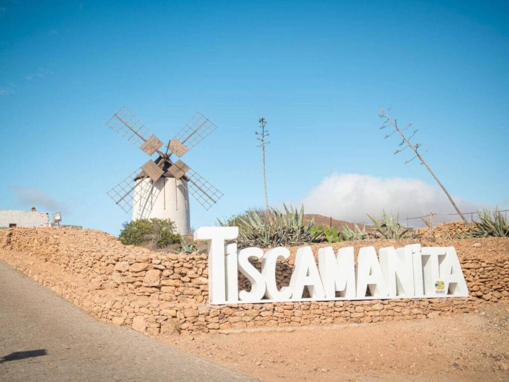 Vista del Centro de Interpretación de Los Molinos de Fuerteventura