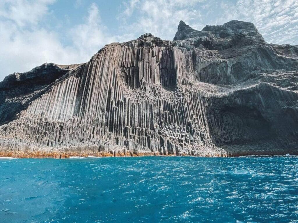 Vista de los Órganos, uno de los mejores lugares que ver en La Gomera