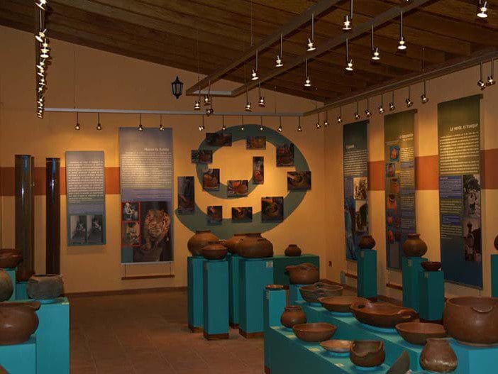 VIsta del Centro de Interpretación de Las Loceras en la Gomera