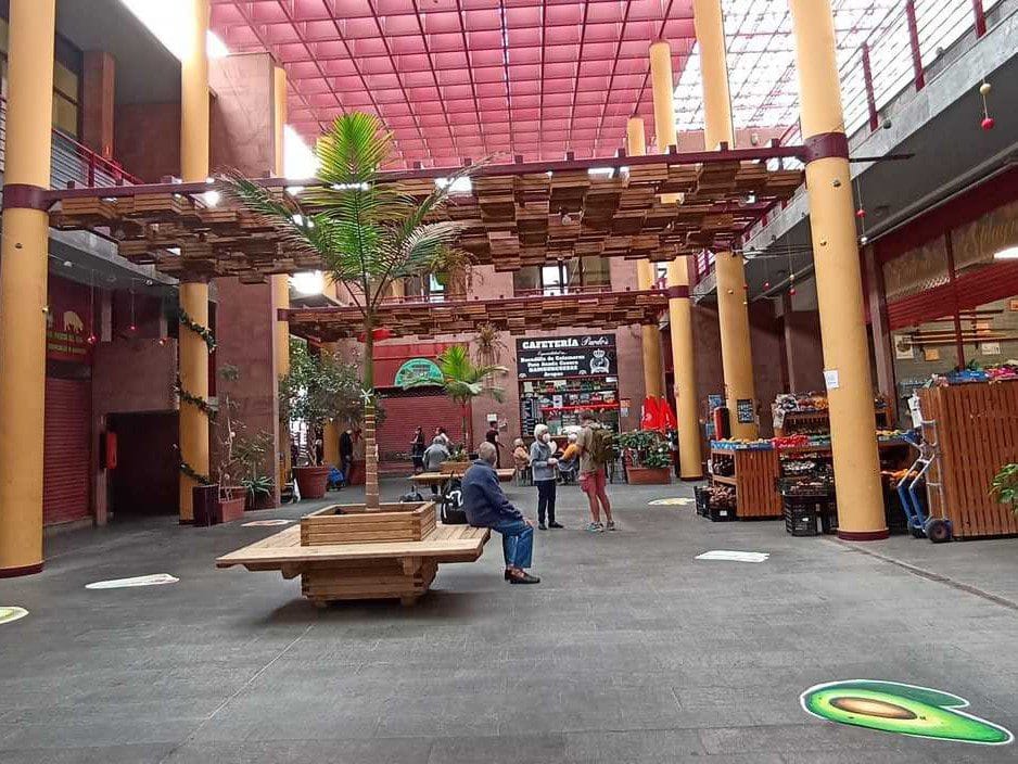 Vista del mercado municipal de La Gomera