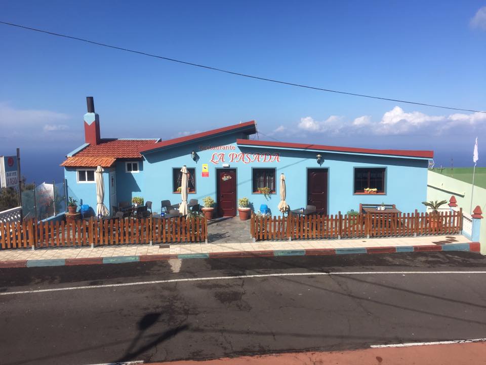 Vista de el restaurante La Pasada en EL Hierro, uno de los mejores de la isla