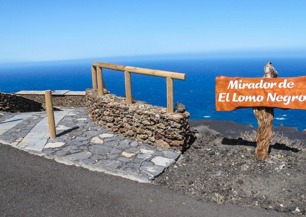 Vista de el Mirador de Lomo Negro