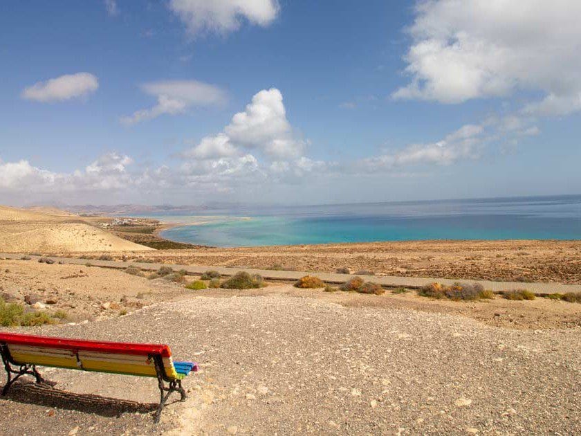 Vistas desde el Mirador El Salmo en Fuerteventura