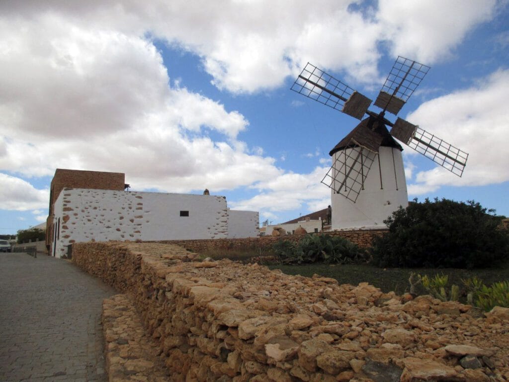 Vista del recorrido Tiscamanita - Toto - Pájara, una de las mejores rutas en Fuerteventura