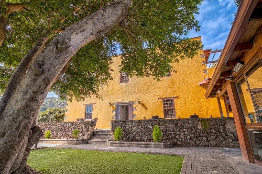 VIsta del Hotel rural Livvo Maipez, uno de los alojamientos con encanto en Gran Canaria