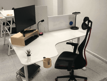 Vista de coLABZ Coworking en Tenerife