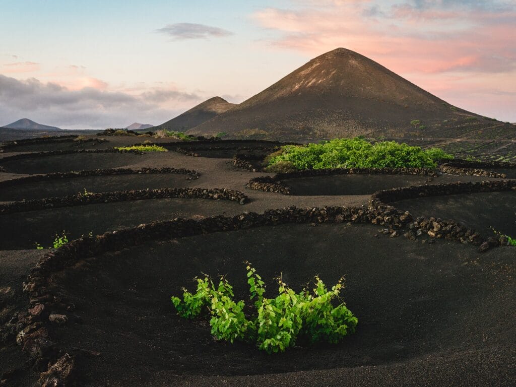Paisaje volcanico de lanzarote
