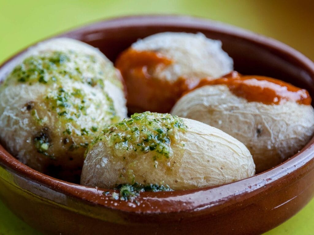 Papas arrugadas en Lanzarote, uno de los platos tipicos