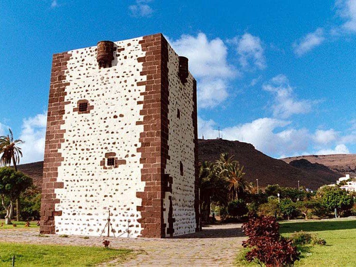 Vista de la Torre del Conde en San Sebastian de la Gomera