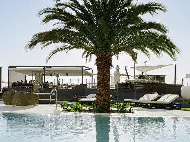 Vista de Kai Club, uno de los mejores beach club en Gran Canaria