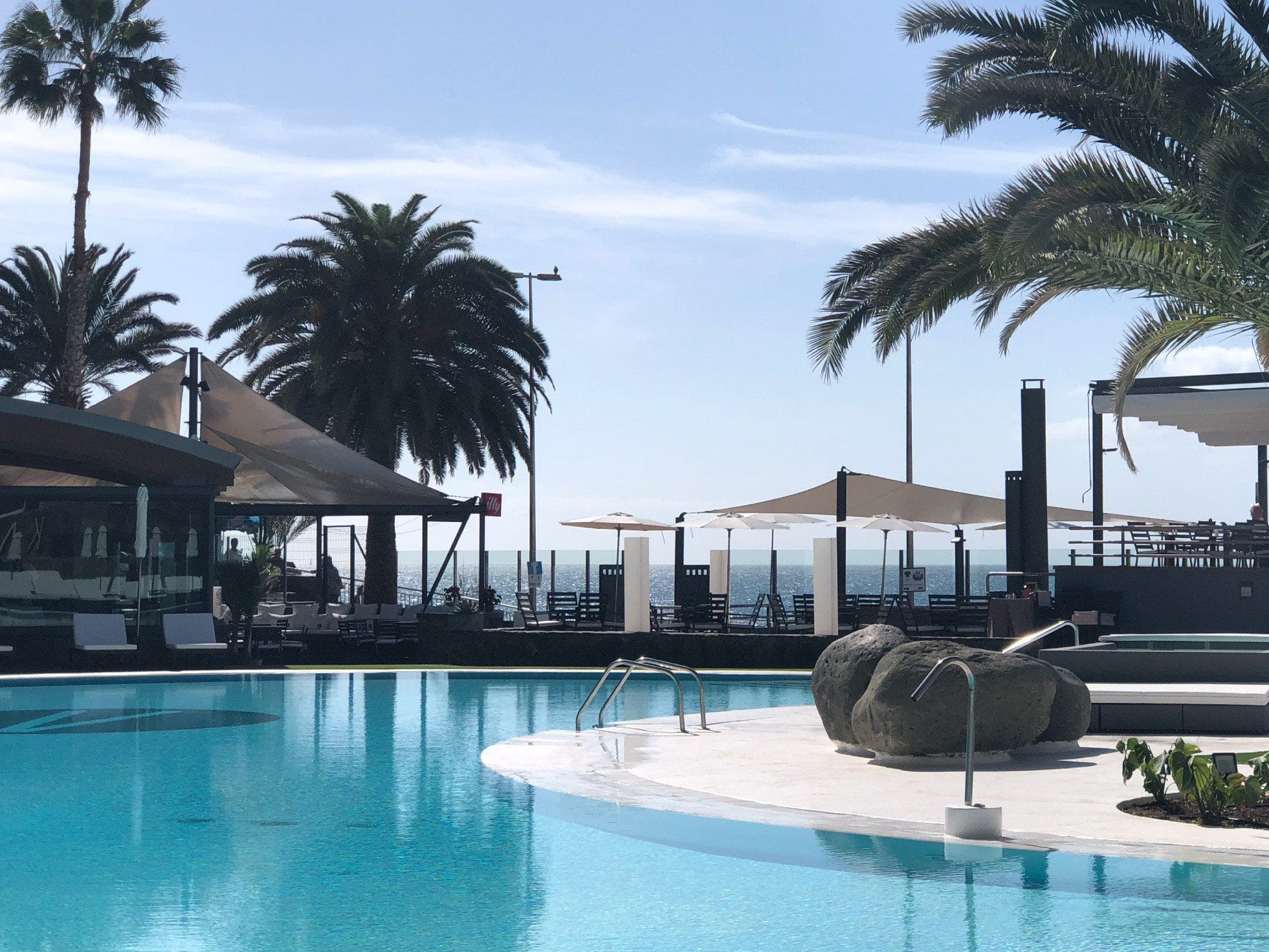 Vista de Kai Club, uno de los mejores beach club en Gran Canaria