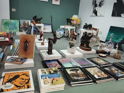 Vista de la libreria de segunda mano Odisea en Gran Canaria