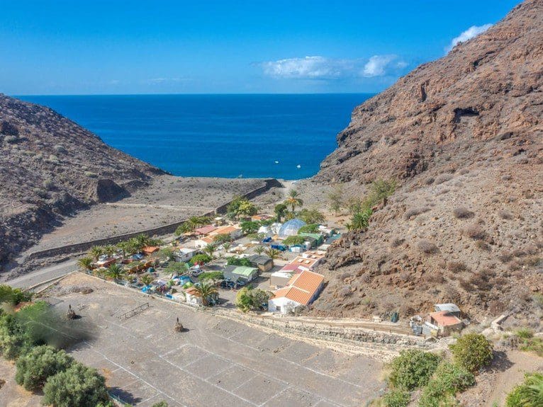 Vistas de Tasartico en Gran Canaria, donde ver impresionantes puestas de sol