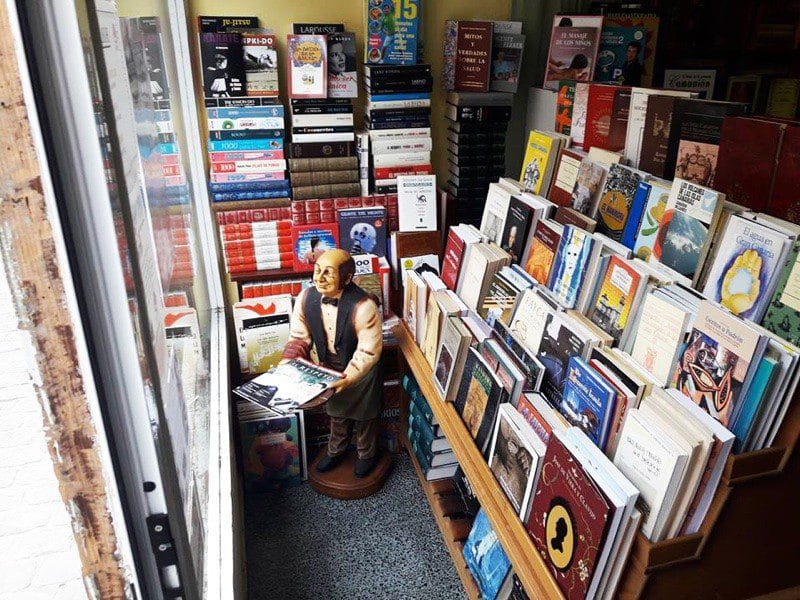 Vista de la libreria El Rincón del Lector en Gran Canaria