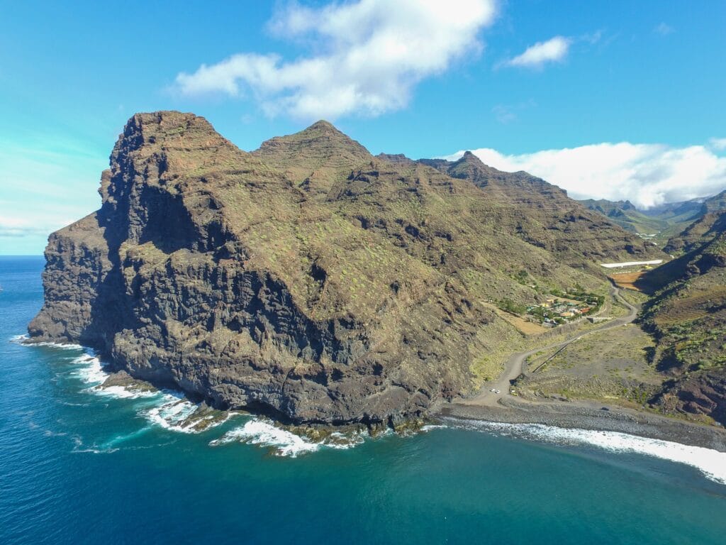 Vista aérea de la Playa de Tasartico