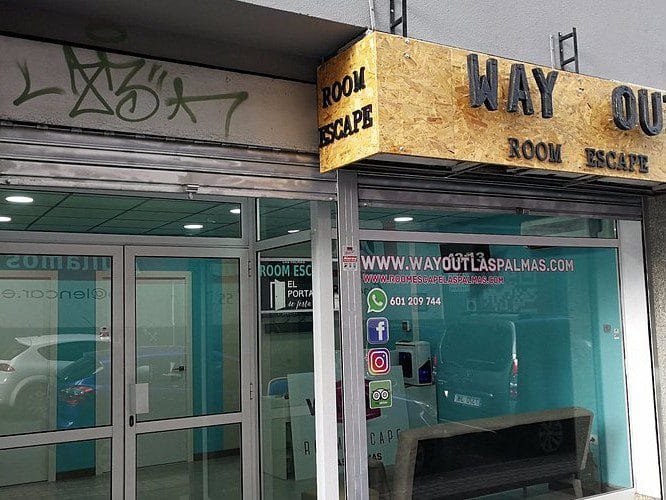 Vista del escape room Way Out en Gran Canaria
