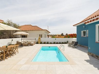 Vista de Coliving Garden House, uno de los coliving en Gran Canaria