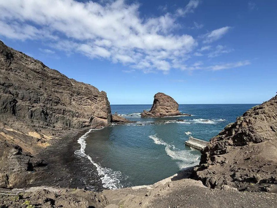 Vistas de la Ruta de Chamorga a Roque Bermejo