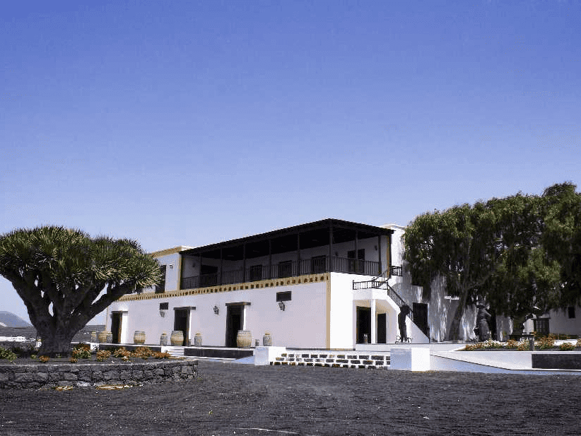Vista de las Bodegas Rubicón, una de las mejores bodegas de vino en lanzarote