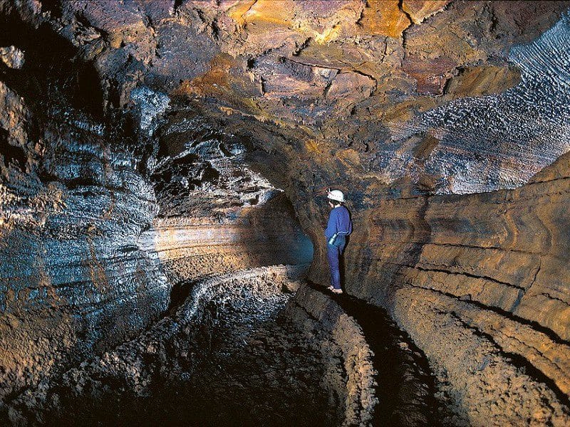 Vista de la Cueva del Viento en tenerife